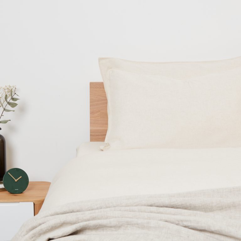 Panda London Bamboo Linen Bedding In Natural