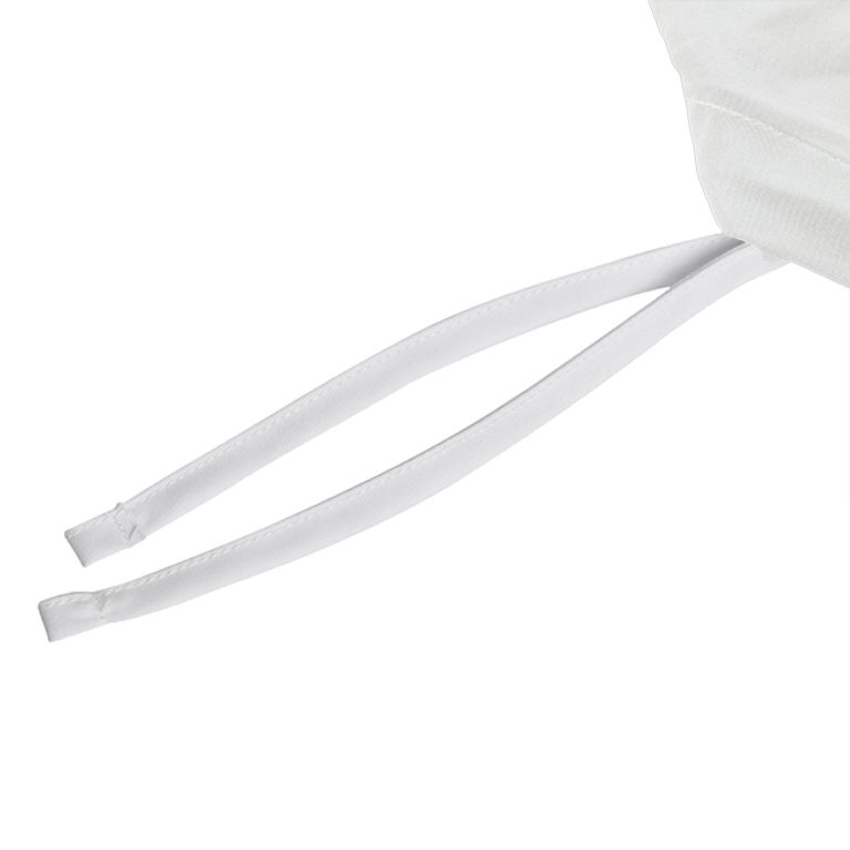 Panda London Bamboo Linen Duvet Cover Strap In Coconut White