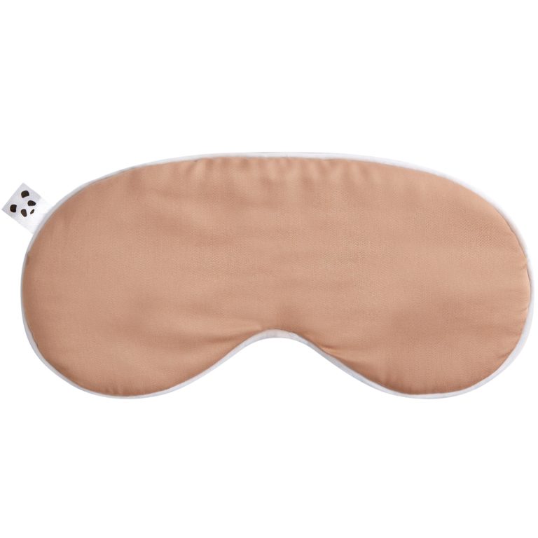 Panda London 100 Bamboo Eye Mask in Vintage Pink