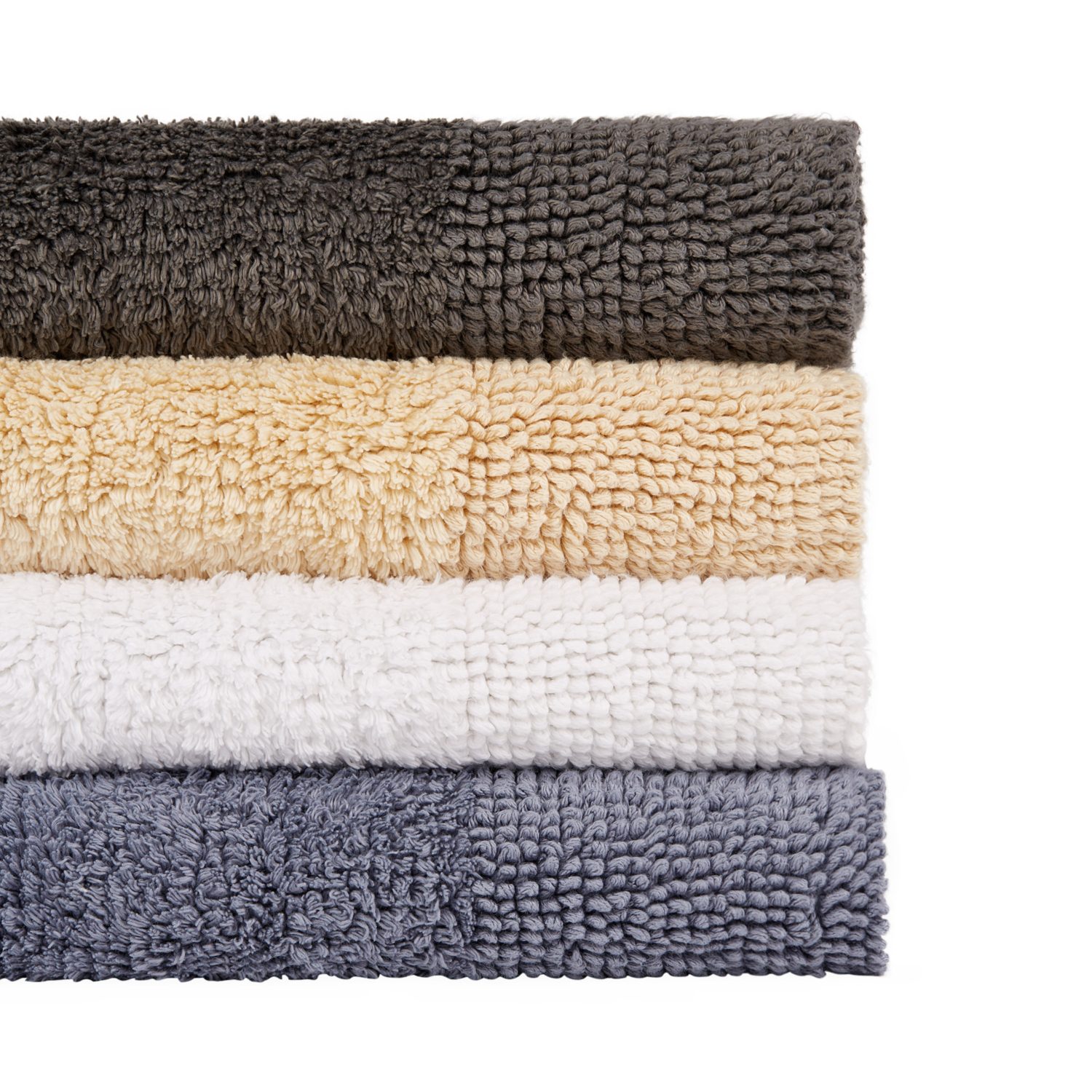 Panda London Bamboo Bath Mat Grey Sand White Ink