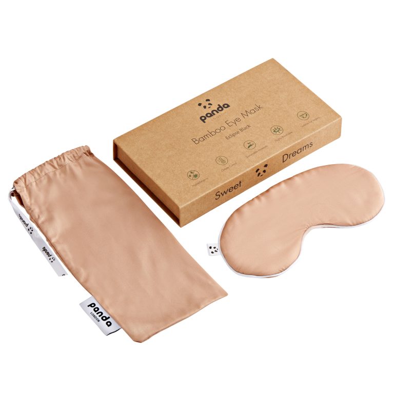 Panda London 100 Bamboo Eye Mask With Kraft Paper Packaging