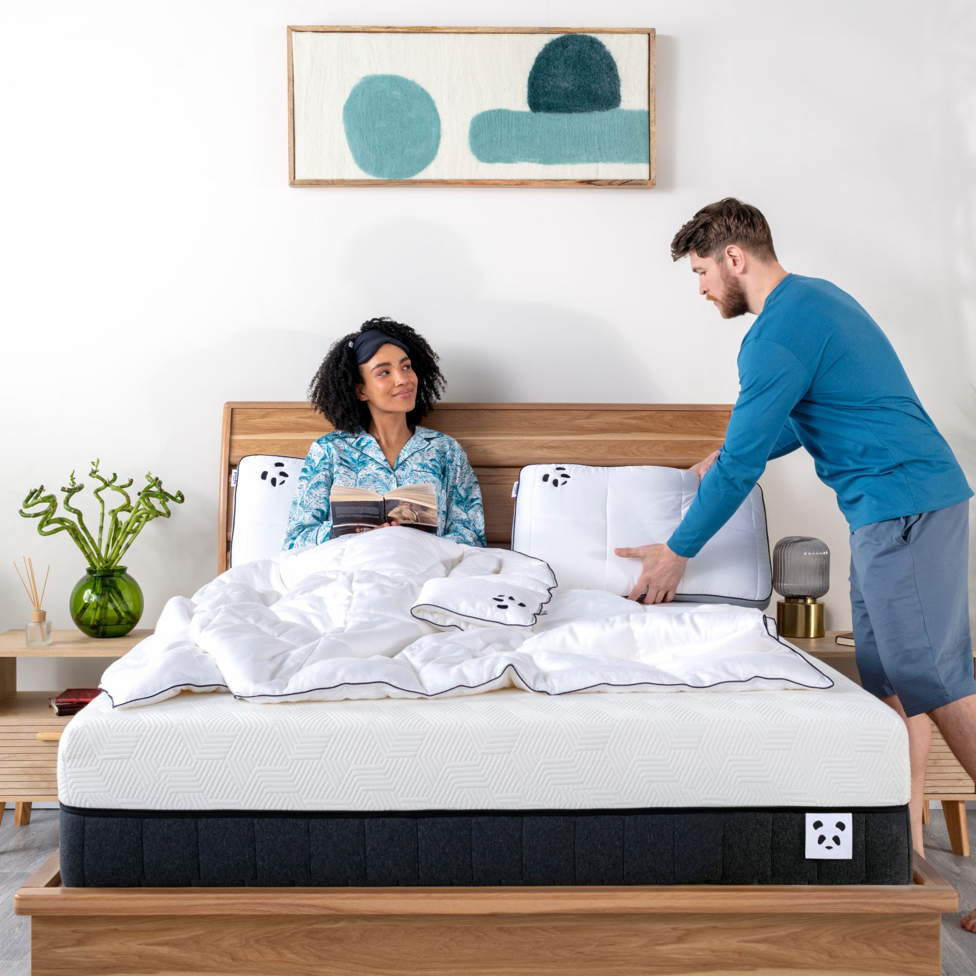 hybrid bamboo pillow image