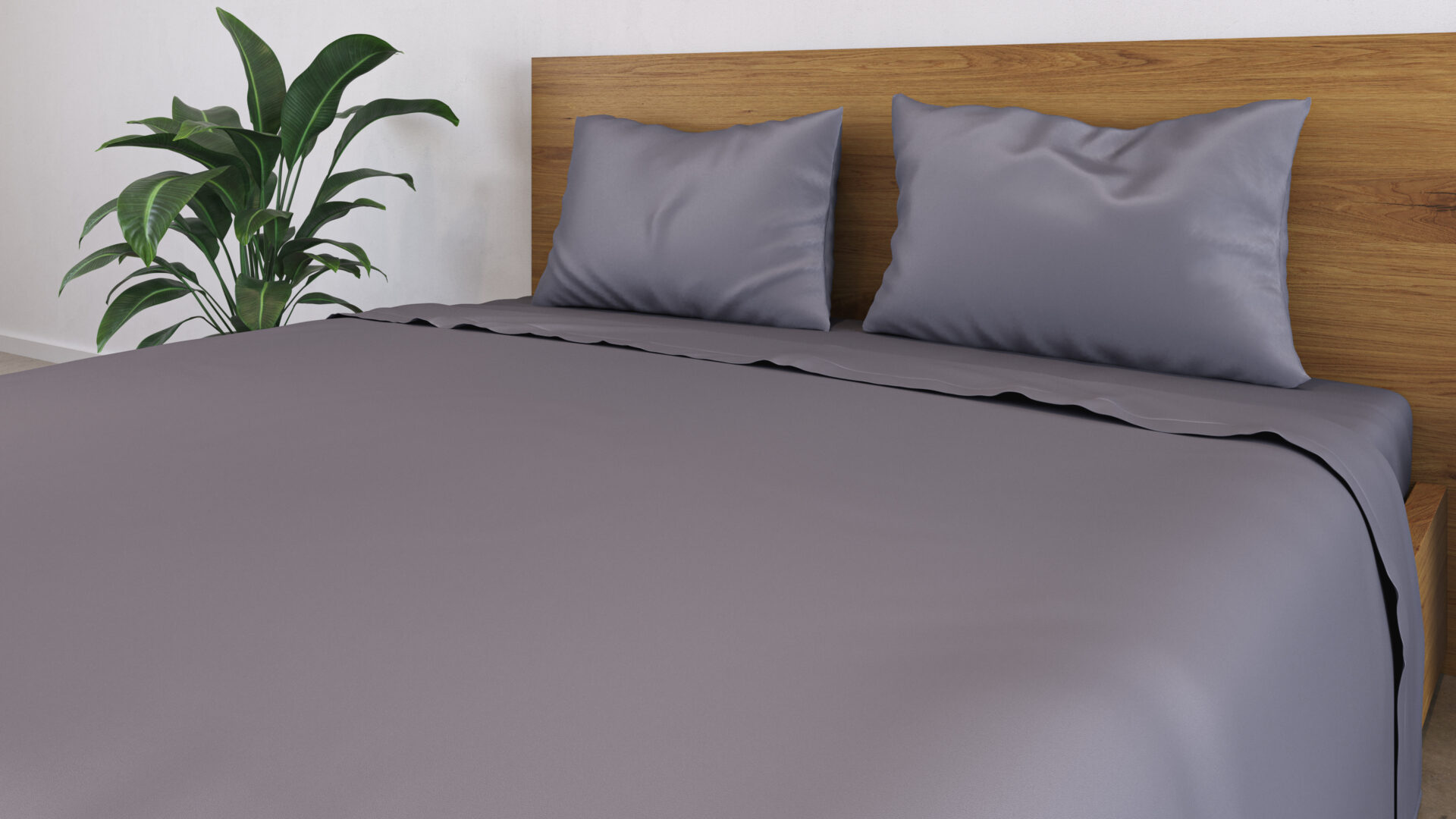 100 Bamboo Bedding Urban Grey