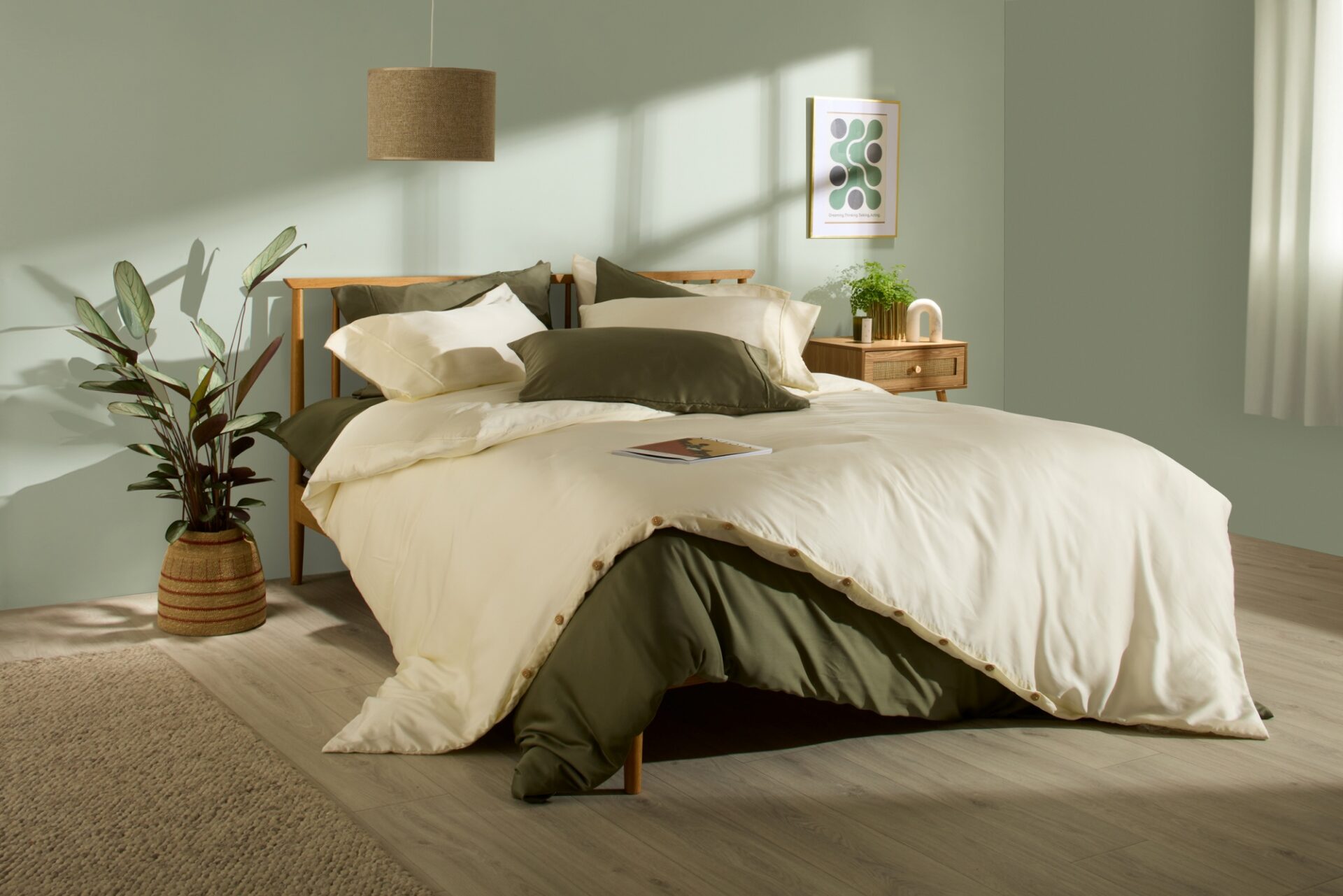 Signature plus lyocell bamboo bedding full set
