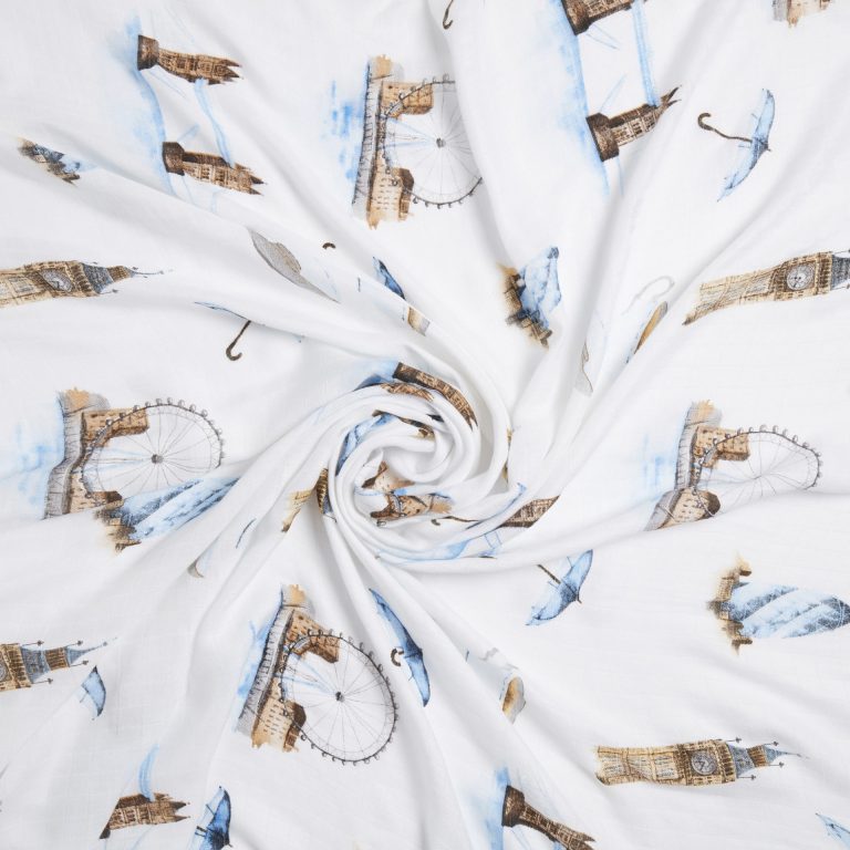 Swaddle London Swaddle London Baby Muslin texture