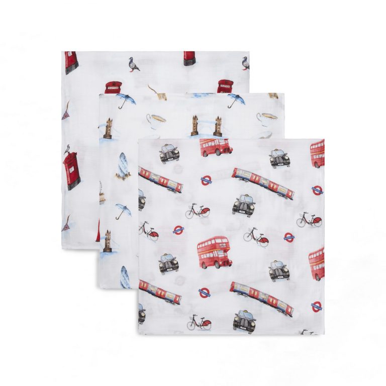 Swaddle London Baby Muslin Flat 04
