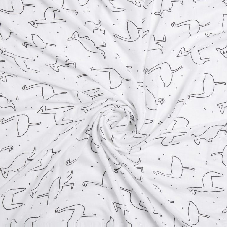 Baby Muslin Swaddles Freckles Animals