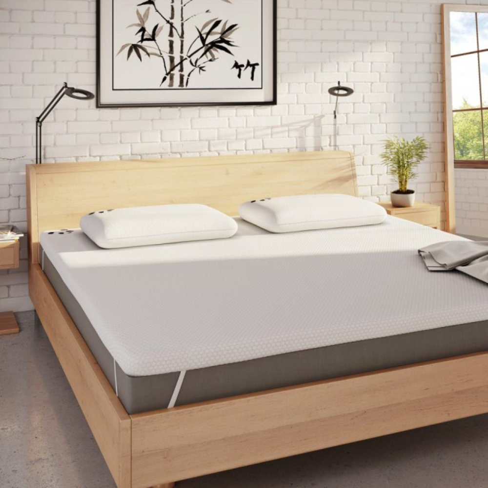 Panda London memory foam bamboo pillow uk memory foam mattress topper