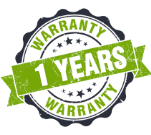1 Year Manufacturers Guarantee