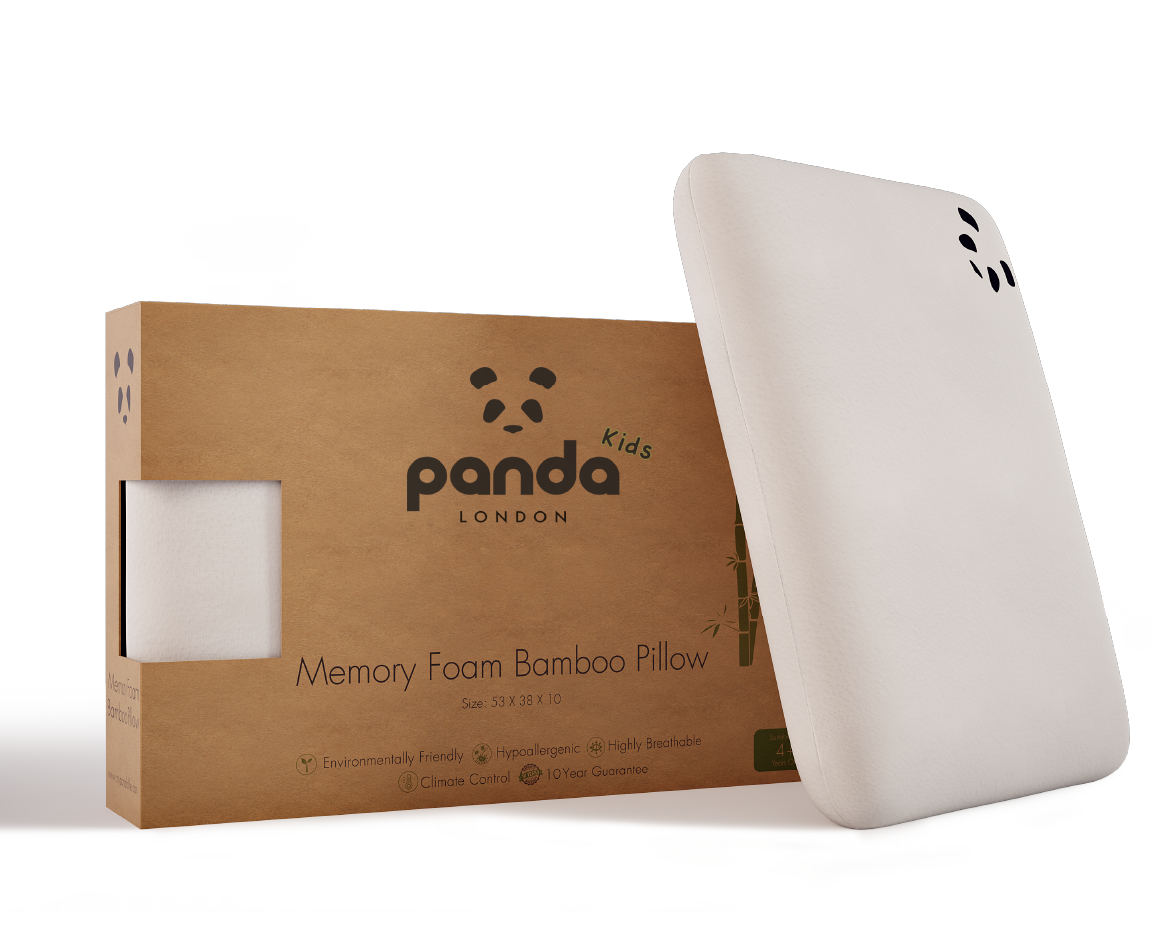 Kids Memory Foam Bamboo Pillow Kungfu panda 4