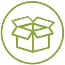 Free UK Delivery Icon returns icon